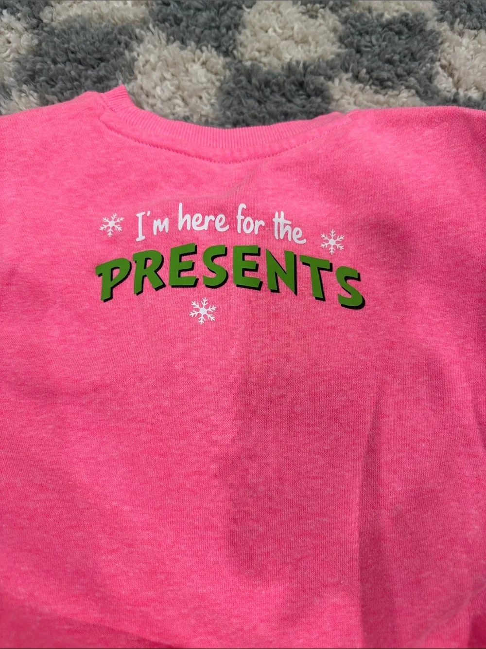 Carter's Pink Grinch Graphic Sweatshirt